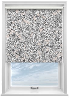 Ted Baker Vietnam, Linen Grey - Roller Blind